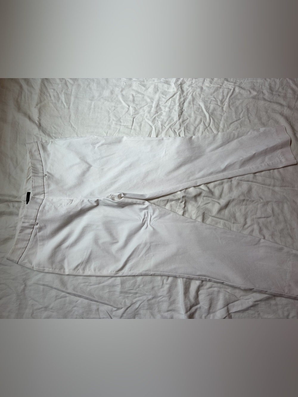 Worthington White Slim Fit Pants